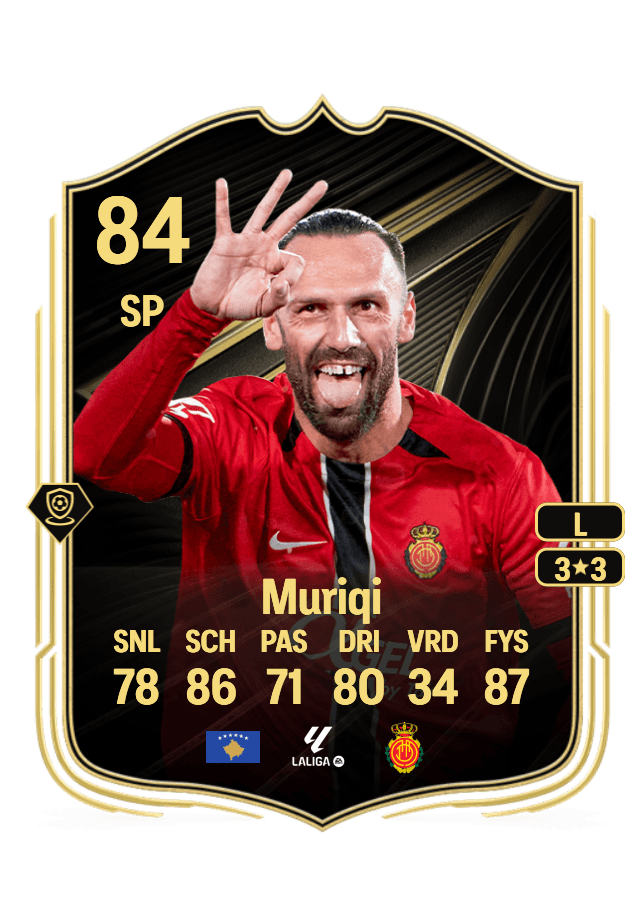 Vedat Muriqi card