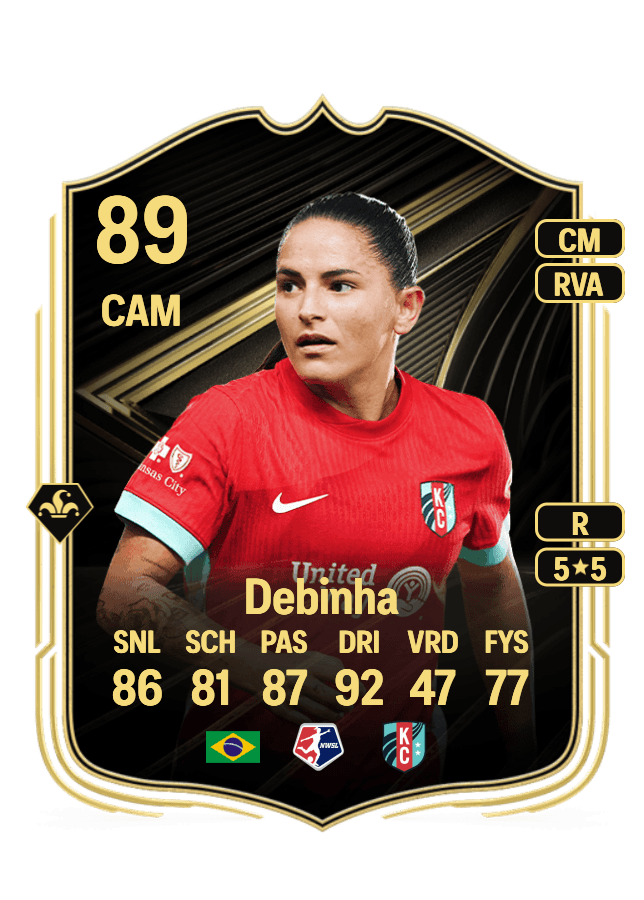 Debinha card