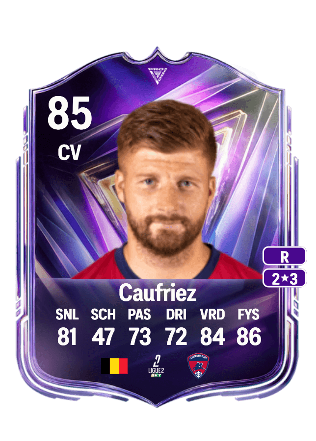 Maximiliano Caufriez card