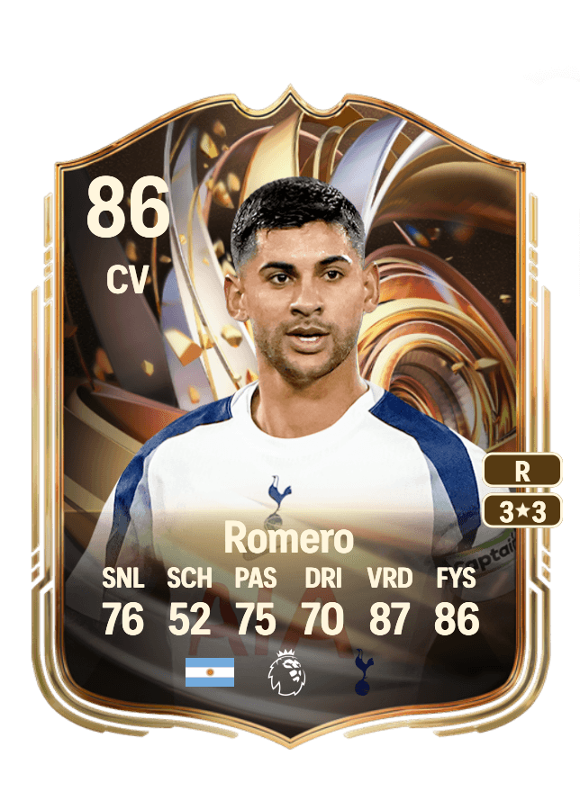 Cristian Romero card