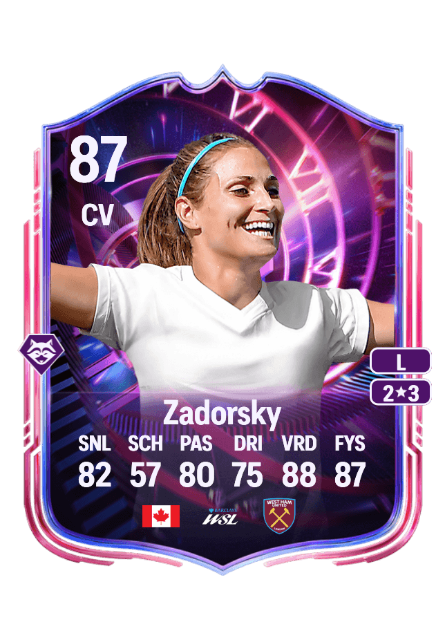 Shelina Zadorsky card