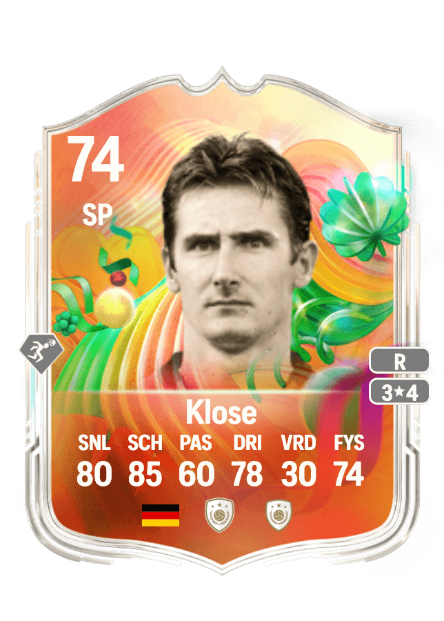 Miroslav Klose card