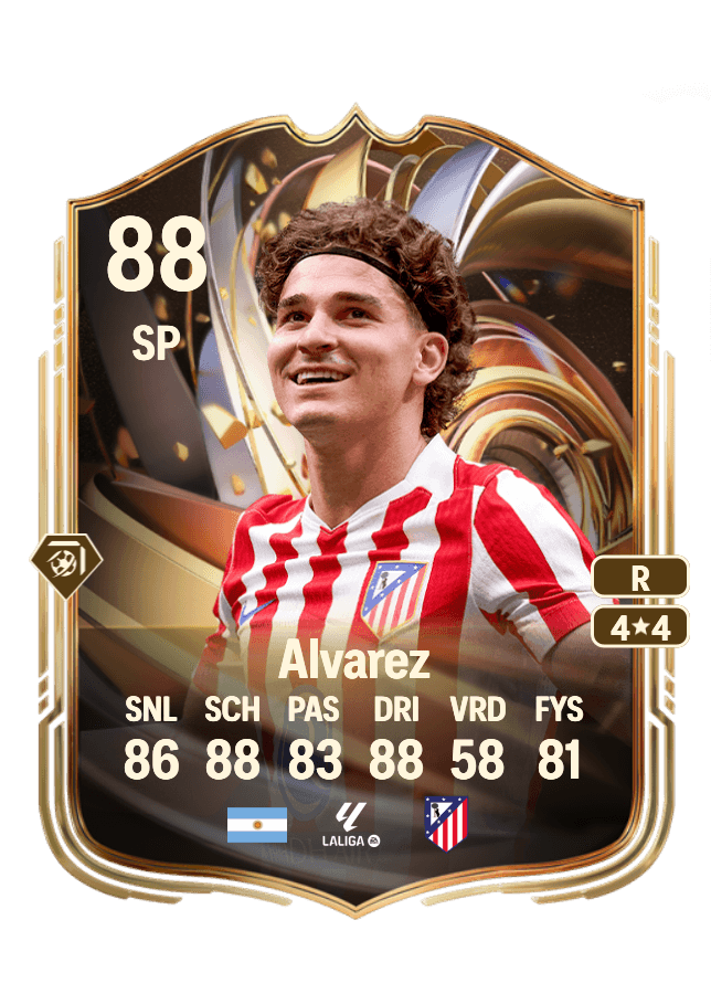 Julián Alvarez card