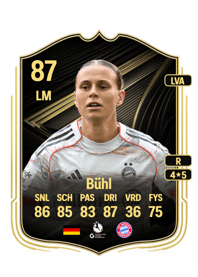 Klara Bühl card