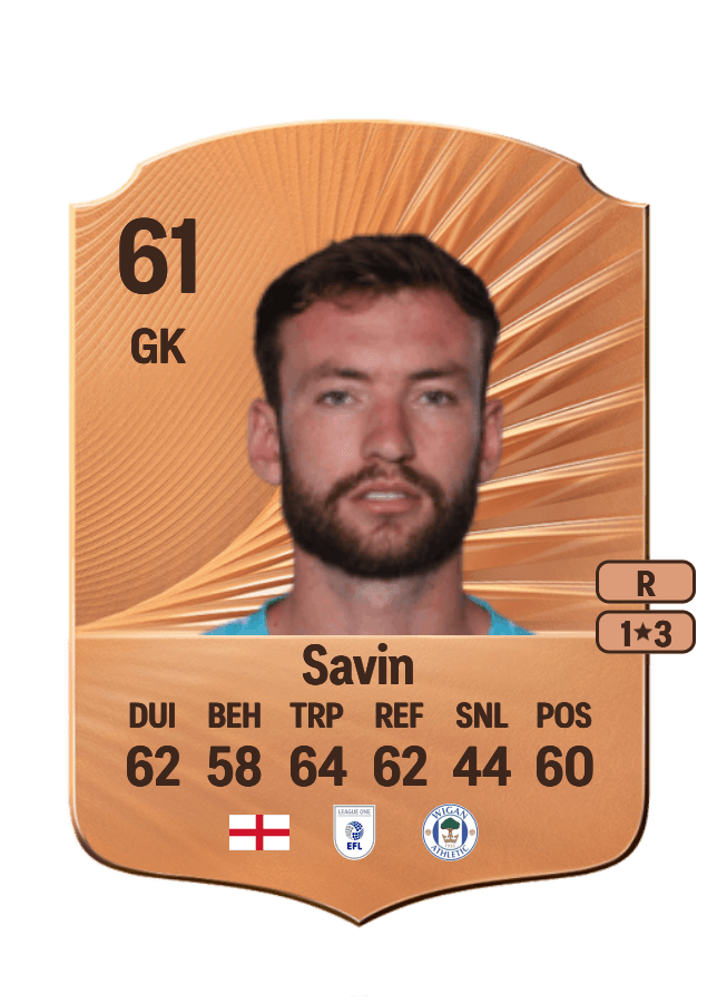 Toby Savin card