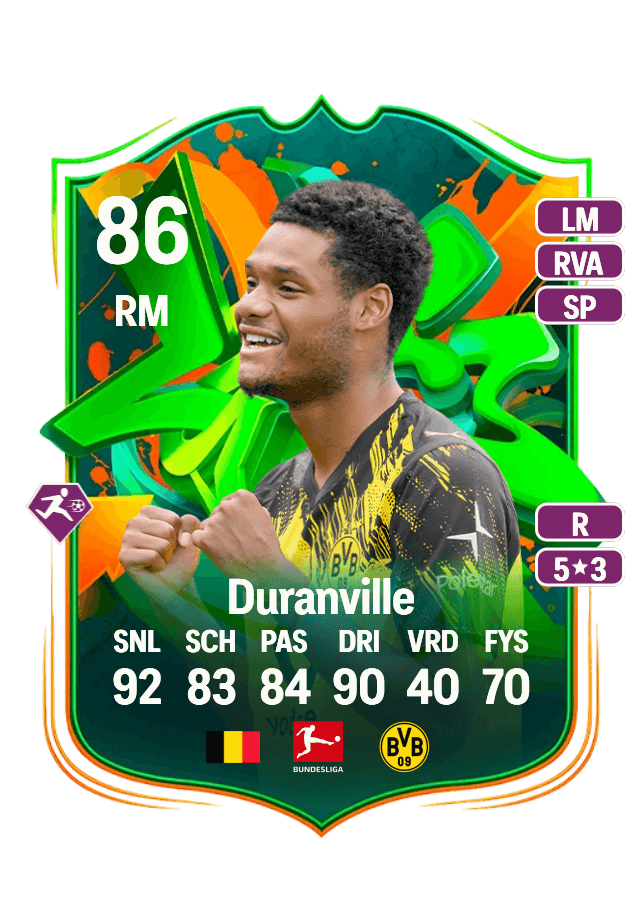 Julien Duranville card