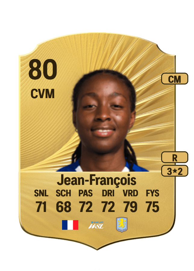 Oriane Jean-François card