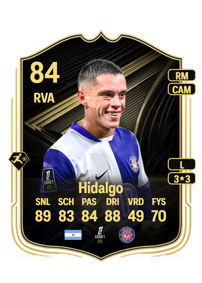 Santiago Hidalgo card