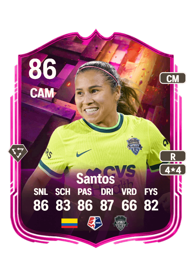 Leicy Santos card