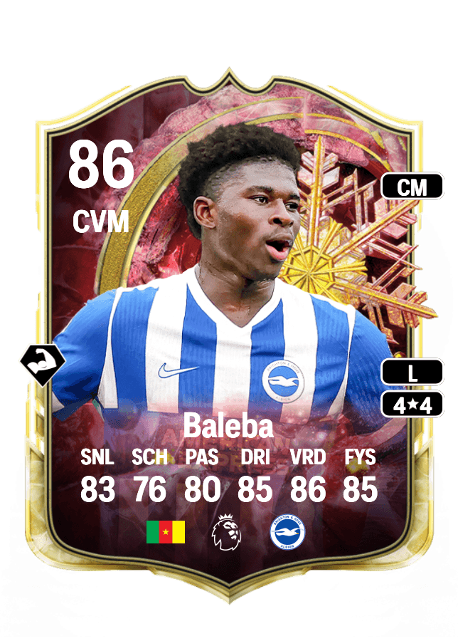 Carlos Baleba card