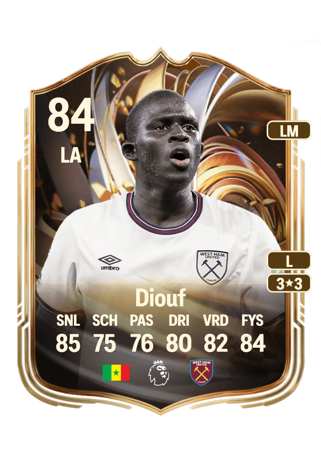 El Hadji Malick Diouf card