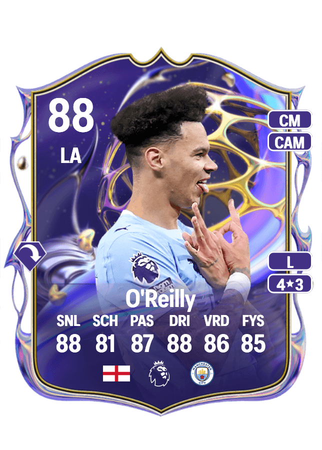 Nico O'Reilly card