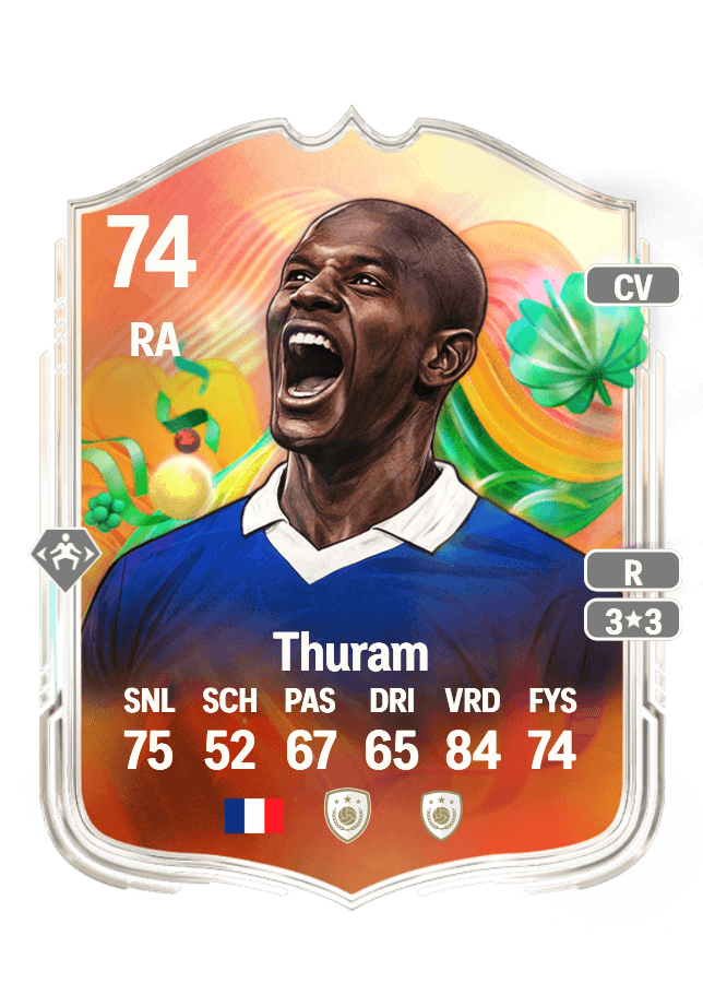 Lilian Thuram card