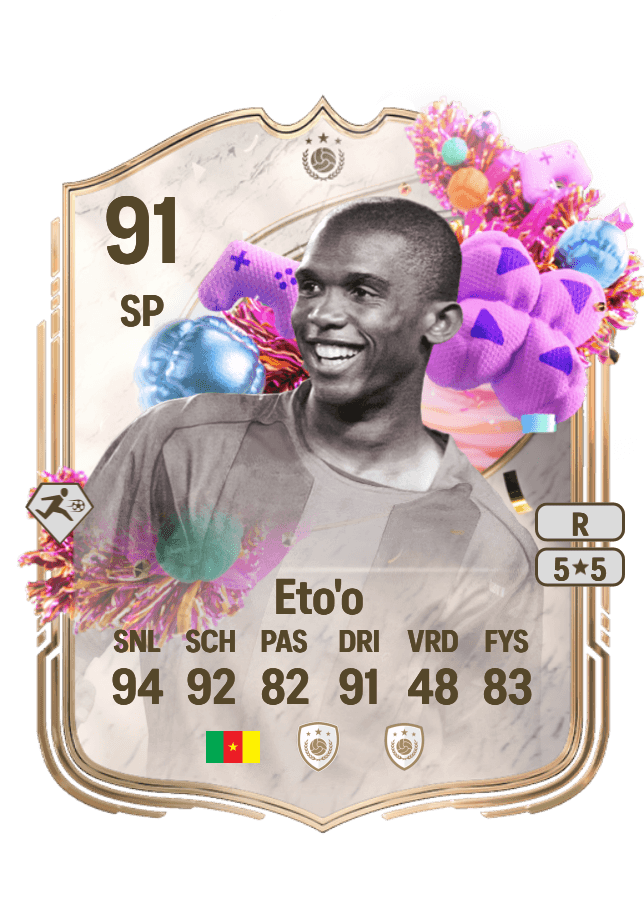 Samuel Eto'o card