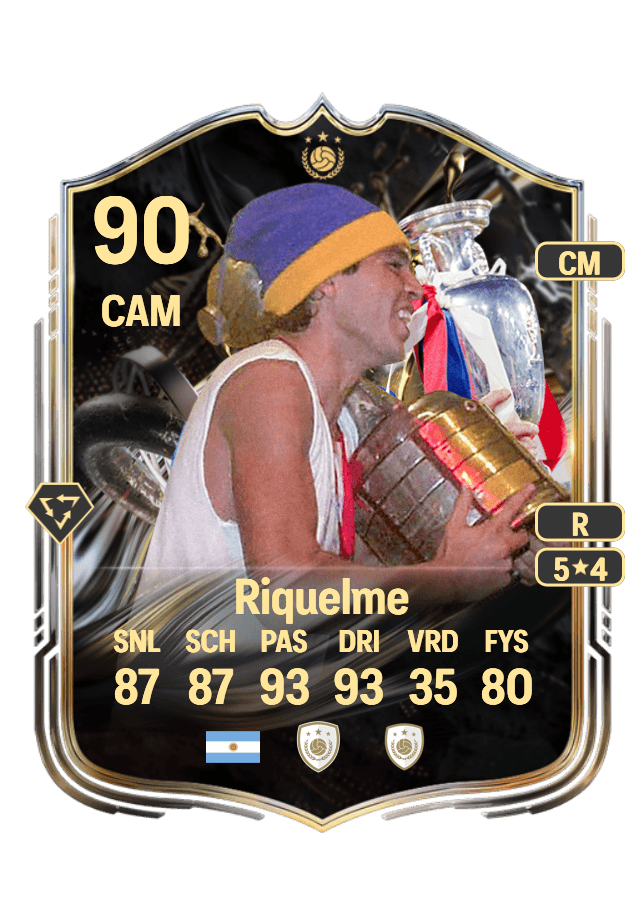 Juan Román Riquelme card