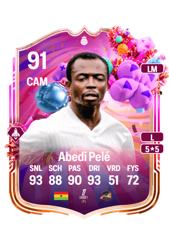 Abedi Pelé card