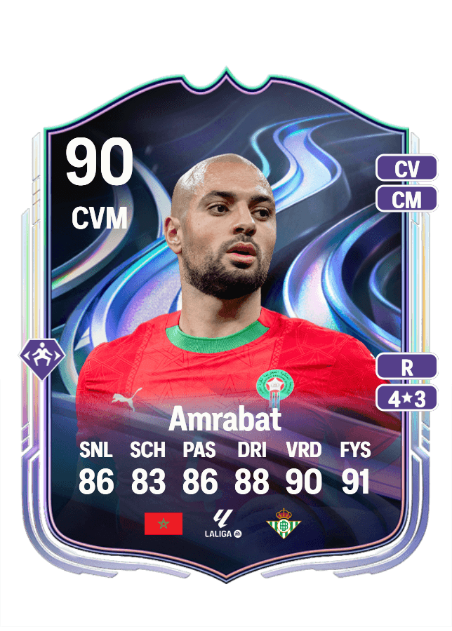 Sofyan Amrabat card