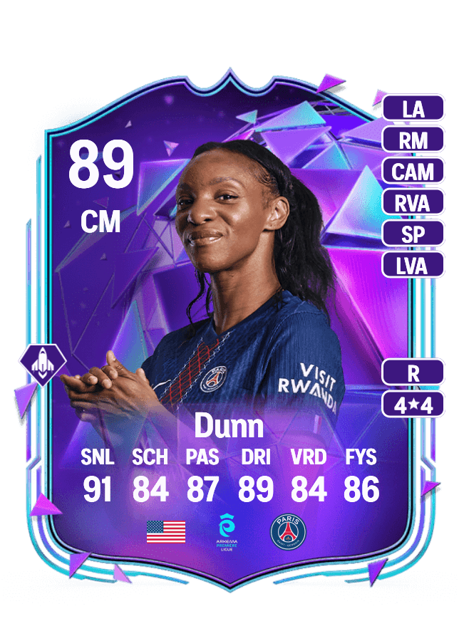 Crystal Dunn card