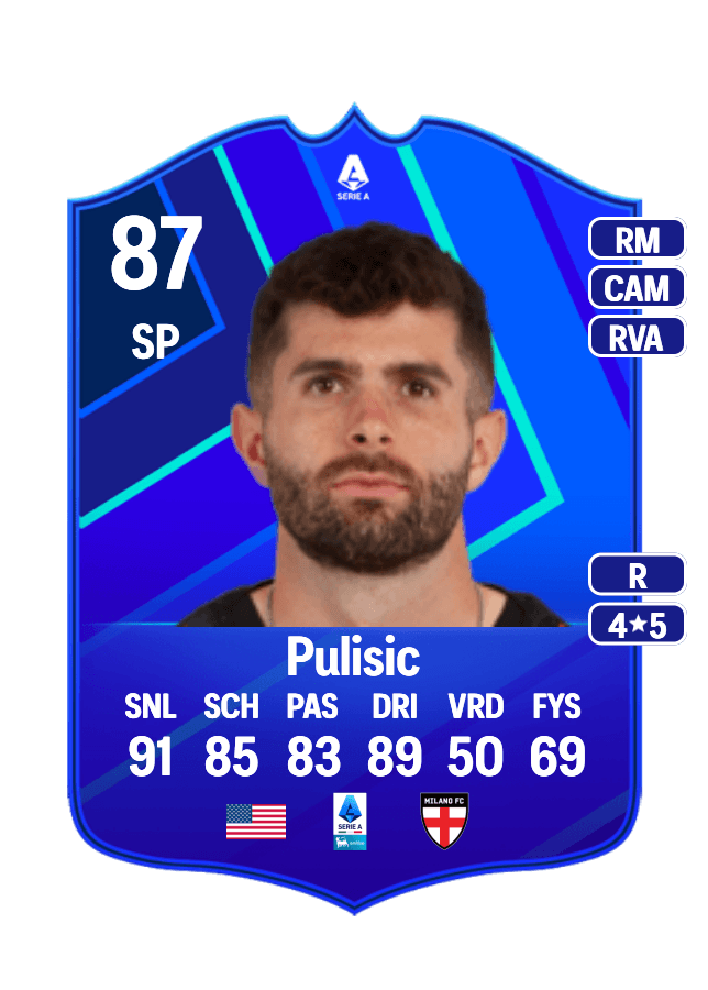Christian Pulisic card