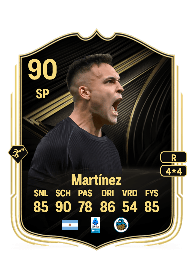 Lautaro Martínez card