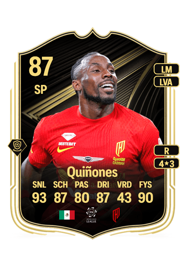 Julian Quiñones card