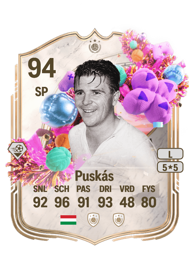 Ferenc Puskás card