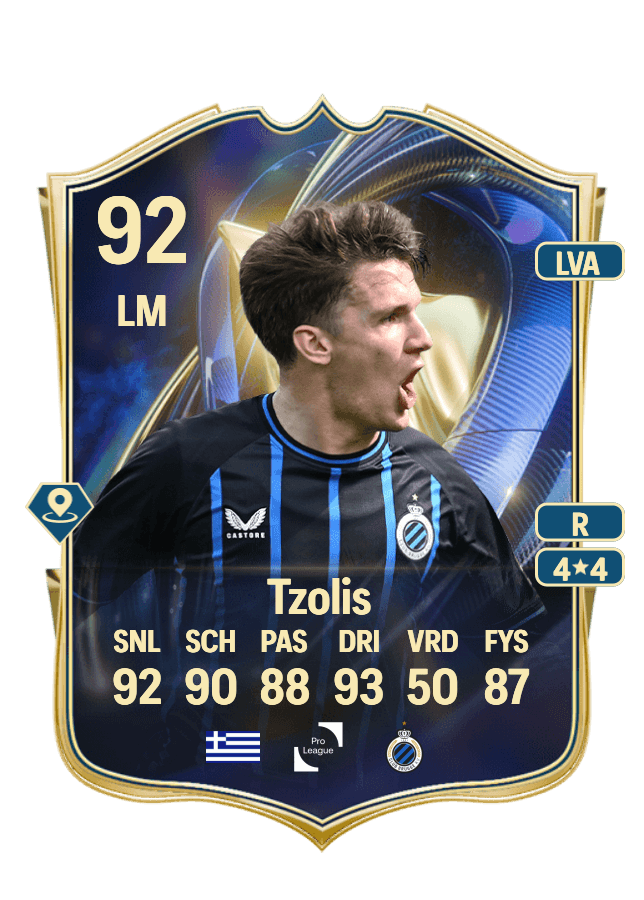 Christos Tzolis card