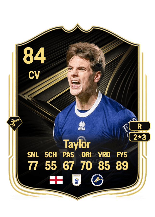 Caleb Taylor card
