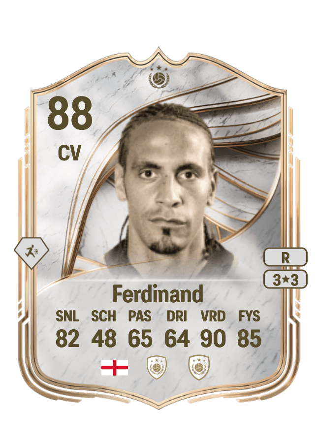 Rio Ferdinand card