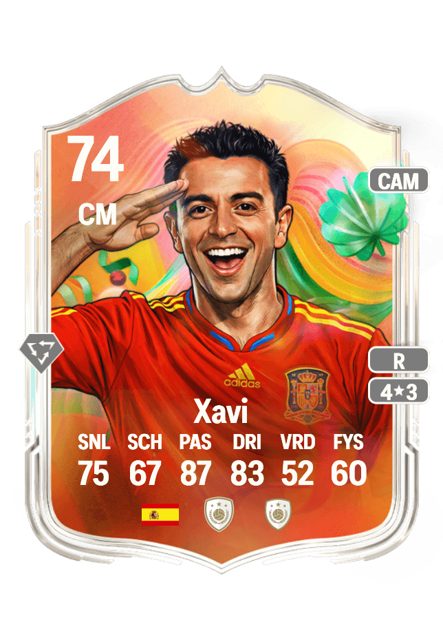 Xavi card