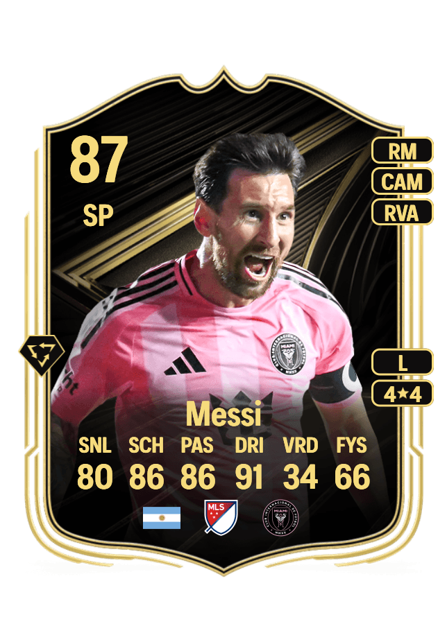 Lionel Messi card