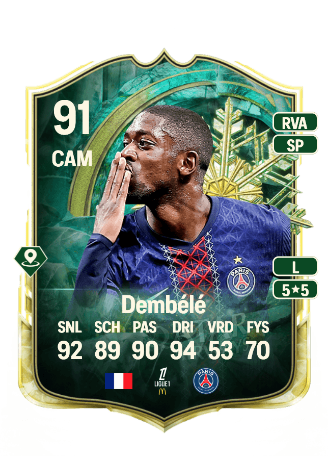 Ousmane Dembélé card