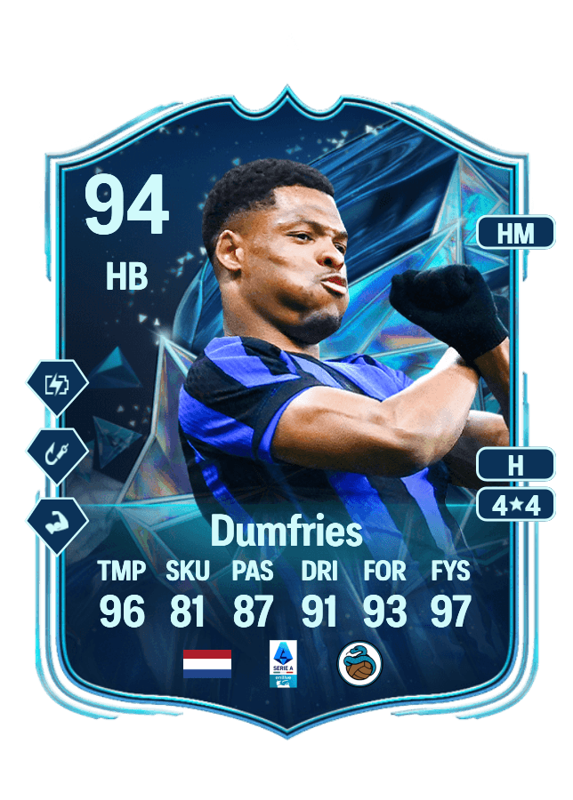 Denzel Dumfries card