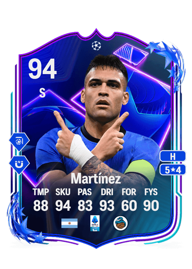 Lautaro Martínez card