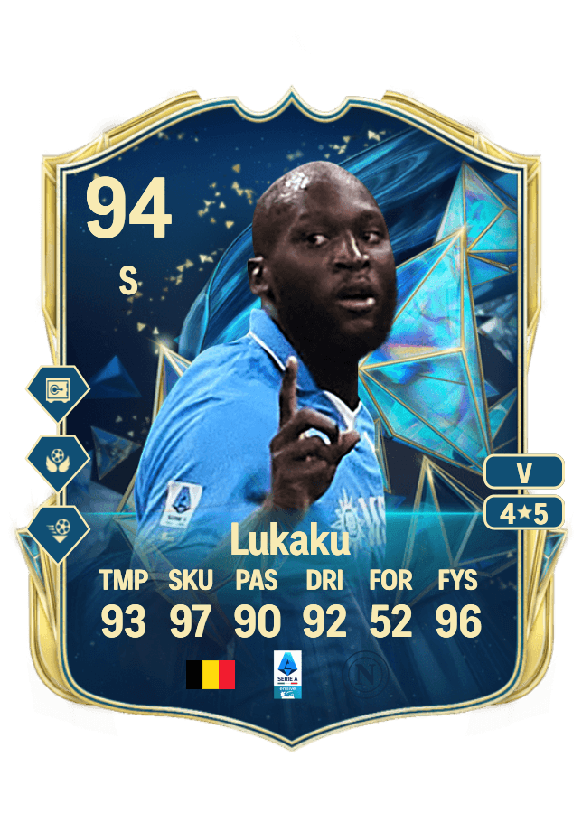 Romelu Lukaku card