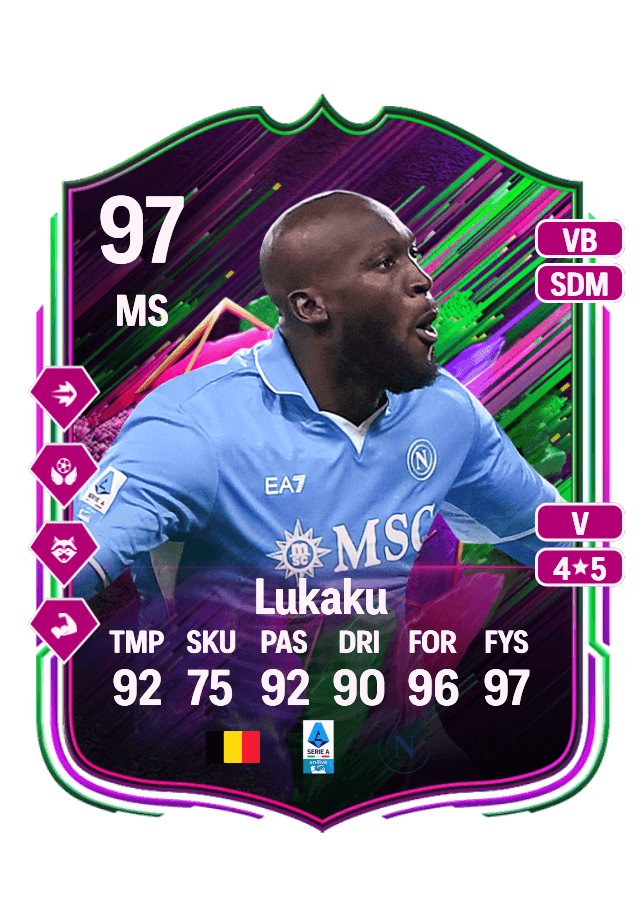 Romelu Lukaku card
