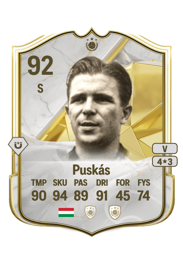 Ferenc Puskás card