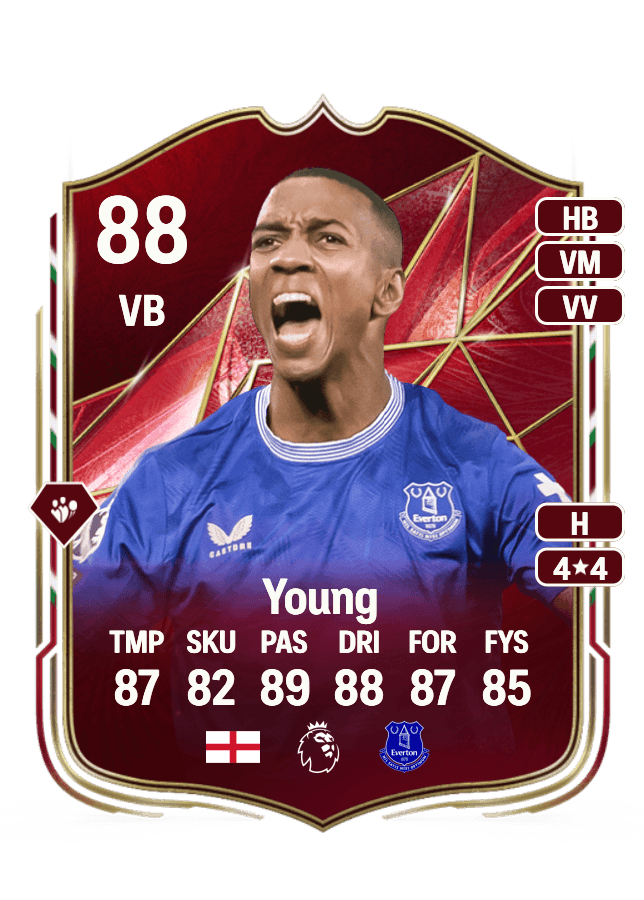 Ashley Young card