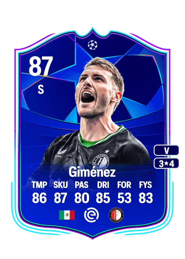Santiago Giménez card