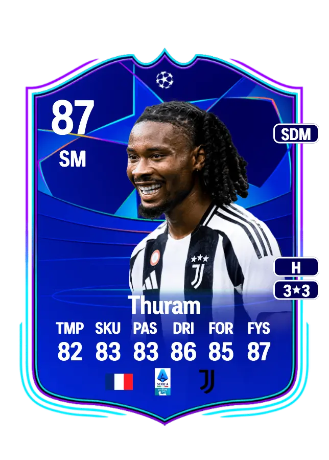 Khéphren Thuram card