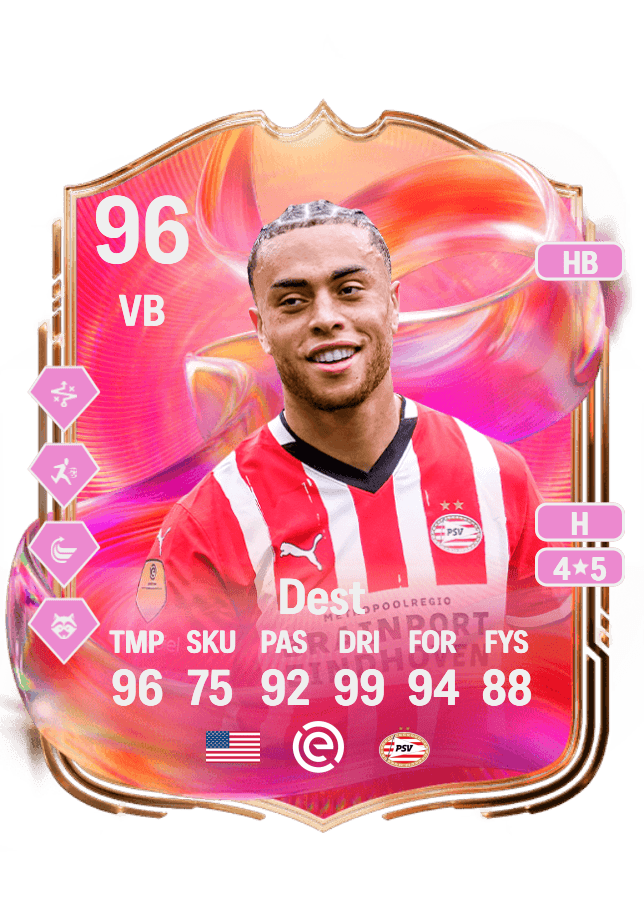 Sergiño Dest card