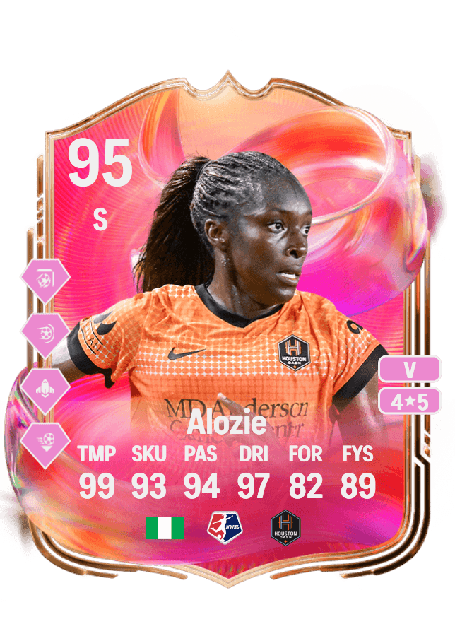 Michelle Alozie card