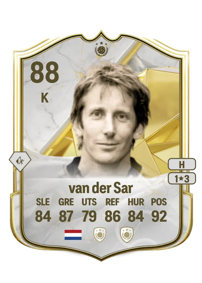 Edwin van der Sar card