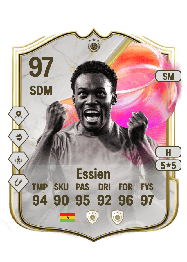 Michaël Essien card