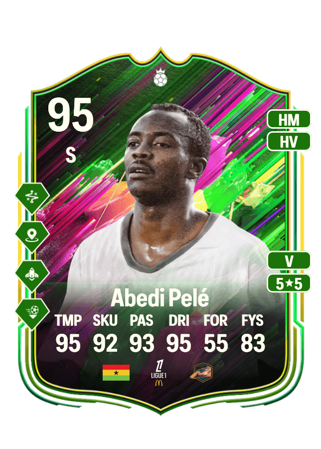 Abedi Pelé card