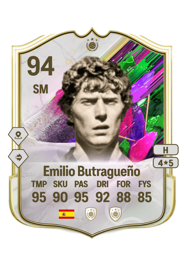 Emilio Butragueño card