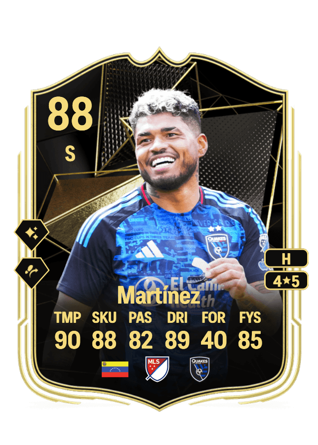 Josef Martínez card