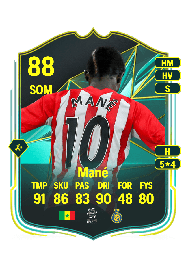 Sadio Mané card