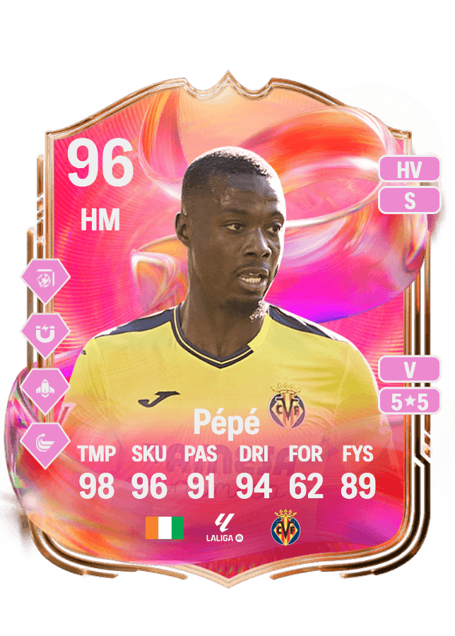 Nicolas Pépé card