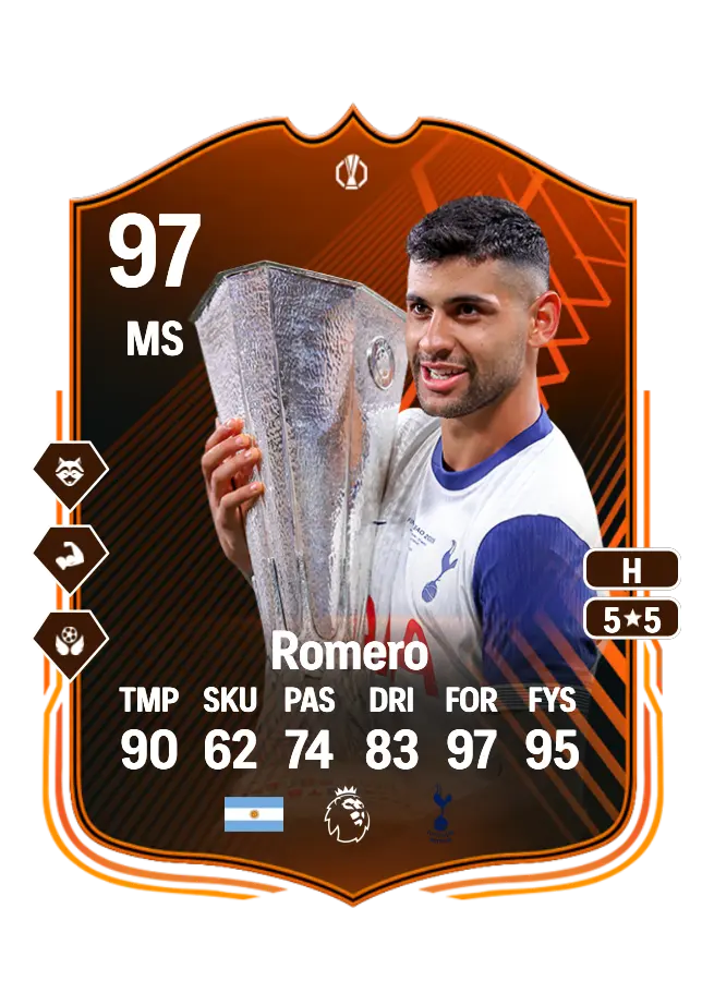 Cristian Romero card